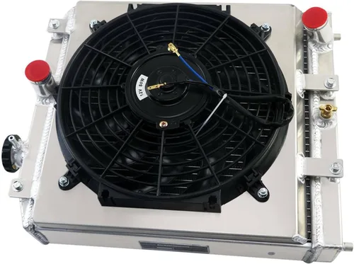 Miniatura 6 de Radiador compatible con Honda Civic 1992-2000 1.5L 1.6L L4 Gas y Acura Integra 1994-2001 1.8L L4 Gas, radiador de aluminio completo de 2 filas +