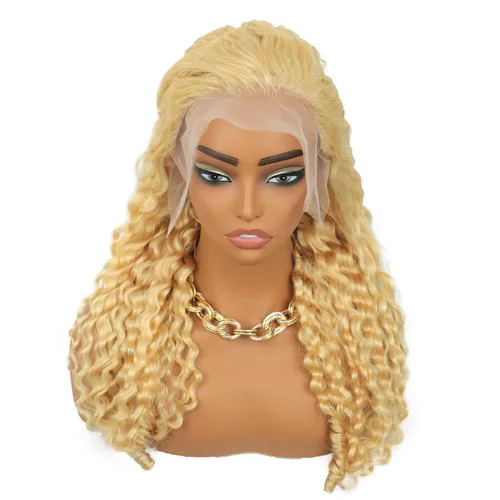 Miniatura 16 de Peluca de encaje frontal de 13x4 de cabello humano brasileño virgen rojizo 12 pulgadas con cabello de bebé, 180% de densidad, sin pegamento, peluca