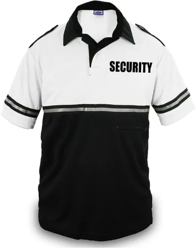 Miniatura 2 de First Class Camisa de seguridad de dos tonos con rayas reflectantes y bolsillo con cremallera