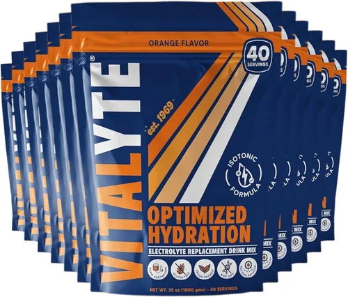 Miniatura 30 de Vitalyte Mezcla de bebida en polvo de electrolitos, mezcla de hidratación de electrolitos isotónicos, paquete a granel