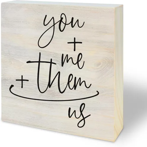 Miniatura 5 de Letrero motivacional de madera, con texto en inglés «A Beautiful Day Begin With A Beautiful Mindset», decoración de mesa de escritorio, regalos