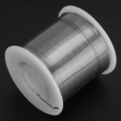 Miniatura 6 de 17.64 oz 0.031 in alambre de soldadura, 63/37 punto de fusión bajo brillante sin lavado de alambre de estaño, suministros de soldadura
