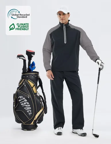 Miniatura 2 de FIT SPACE Trajes de lluvia de golf impermeables para hombre, chaquetas de lluvia y pantalones para todos los deportes
