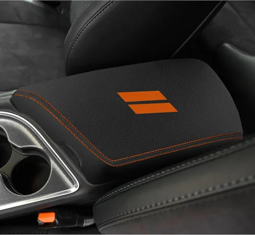Miniatura 9 de YOSRTER para Accesorios de Dodge Challenger 2015 2016 2017 2018 2019 2020 2021 2022 2023 2024 Funda de Reposabrazos de Consola Central Caja