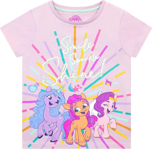 Miniatura 2 de My Little Pony Conjunto de camiseta y pantalones cortos para niña