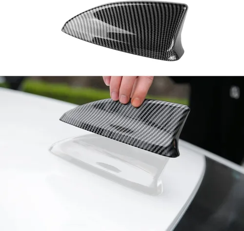 Miniatura 9 de Thenice para Accesorios Honda Civic de 11.ª generación Antena Superior Decoración de Tiburón de Coche Compatible con Honda Civic 2022 2023 2024 2025