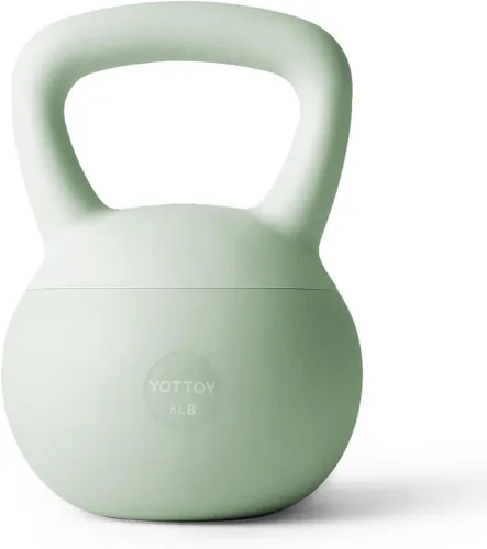 Miniatura 22 de YOTTOY Pesa rusa suave, pesas rusas con agarre antideslizante para entrenamientos en casa, juego de pesas rusas fuerza y seguridad garantizadas Rosa