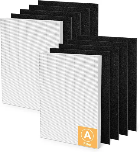 Miniatura 10 de isinlive 115115 Filtros de repuesto HEPA A para purificadores de aire Winix PlasmaWave 5300-2, C535, 6300, 5300, 6300-2, P300, AM90, 9000, 5000