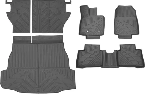 Miniatura 28 de powoq Alfombrillas compatibles con Mazda CX-5 2017-2022 Alfombrilla de maletero TPE para respaldo de asiento trasero Reemplazo para accesorios Mazda