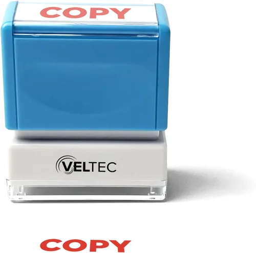 Miniatura 9 de Veltec Sello de mensaje preentintado premium, tinta roja (confidencial)