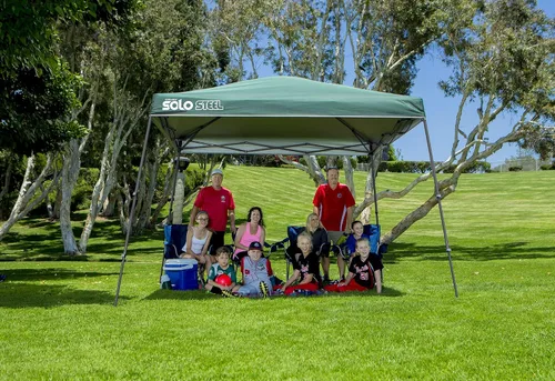 Miniatura 4 de Quik Shade Solo Steel - Toldo de pierna inclinada de 11 x 11 pies