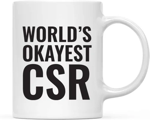 Miniatura 52 de Andaz Press Taza de café de 11 onzas, regalo de broma para la niñera más buena del mundo, 1 paquete