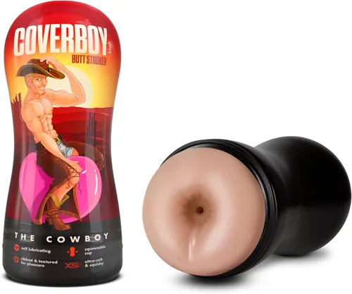 Miniatura 12 de Blush Coverboy Bad Boy Next Door 7.5" Masturbador autolubricante de bolsillo, realista para hombres, manga con textura acanalada, sensación similar