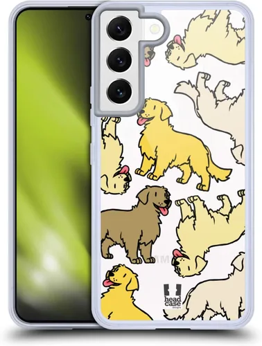 Miniatura 13 de Head Case Designs Funda de gel con 3 patrones de raza de perro de pastor australiano [protección de grado militar] compatible con Samsung Galaxy S22