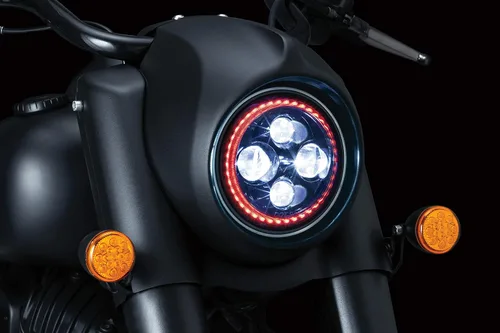 Miniatura 4 de Kuryakyn Adaptador de faros delanteros Orbit para Indian