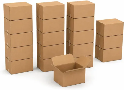 Miniatura 5 de BOX USA Cajas de mudanza medianas 18"L x 14"W x 12"H Paquete de 20 - Caja de cartón corrugado para envío, correo, embalaje, empaquetado