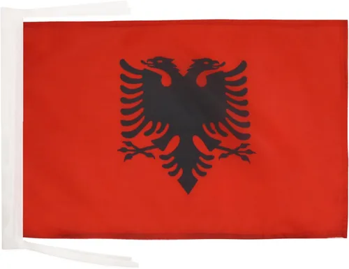 Miniatura 728 de Bandera de México AZ FLAG, 45.7 x 30.5 cm, con cordones - Pequeñas banderas mexicanas de 30 x 45 cm - Bandera de 45.7 x 30.5 cm