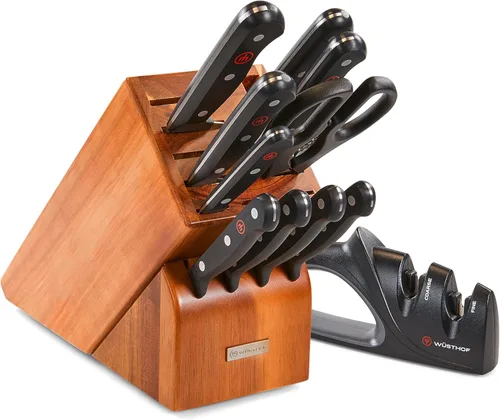 Miniatura 5 de WÜSTHOF Juego de cuchillos gourmet de 12 piezas Beech Wood