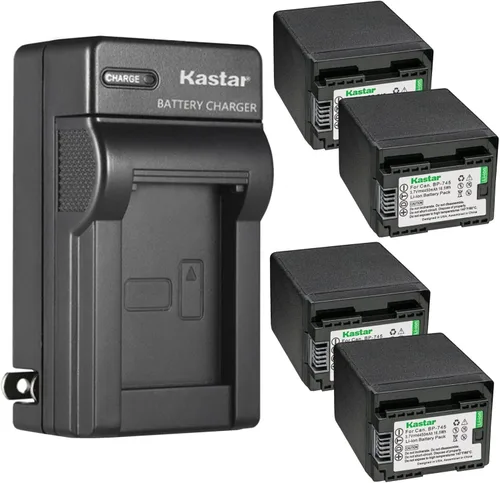 Miniatura 7 de Kastar Cargador de batería de pared BP-745 AC para Canon VIXIA HF R60 HFR60, VIXIA HF R62 HFR62, VIXIA HF R70 HFR70, VIXIA HF R72 HFR72, VIXIA HF