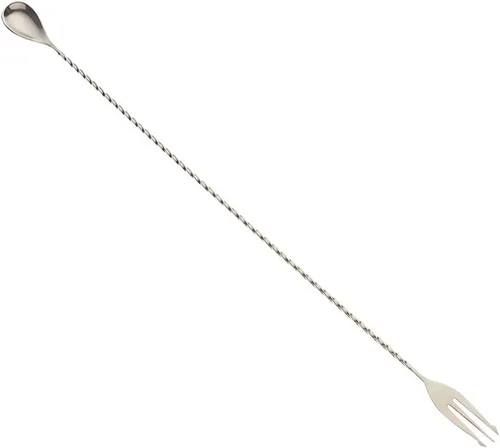 Miniatura 45 de Barfly Cuchara de barra de piña, extremo 13 1/4" (33.7 cm), acero inoxidable