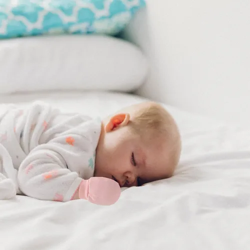 Miniatura 4 de Uttpll Manoplas de algodón para recién nacido, guantes transpirables para niños y niñas de 0 a 6 meses