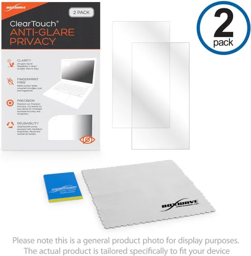 Miniatura 7 de BoxWave Screen Protector Compatible with HUUCH Handheld Video Game Console (3.5 in) - ClearTouch Anti-Glare Privacy (2-Pack), Privacy Screen