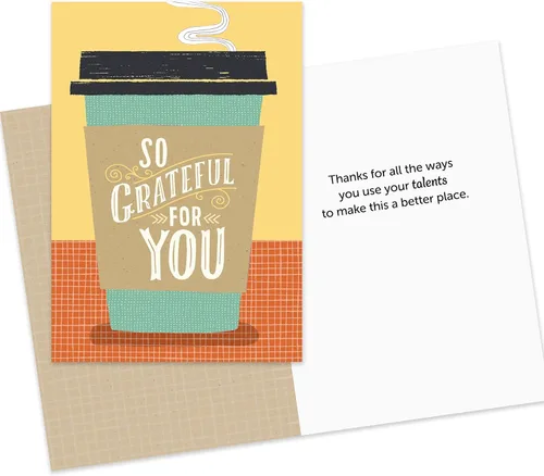 Miniatura 3 de Hallmark Business Bulk - Paquete de 10 tarjetas de agradecimiento surtidas para empleados (talentoso y apreciado), tarjetas de 5 x 7, mensajes