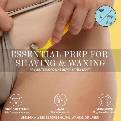 Miniatura 3 de Base Laboratories KP Bump Exfoliating Body Scrub - Con AHA+BHA - Tratamiento de queratosis pilaris - Exfoliante diario para la piel - Ayuda a