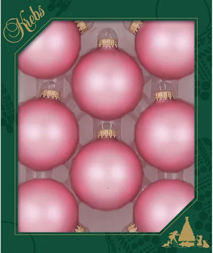 Miniatura 23 de Christmas by Krebs - Esferas de vidrio para Navidad, fabricadas en Estados Unidos, de diseño y sin uniones Brillante Victoria Azul