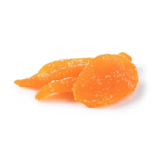 NUTS U.S. - Rebanadas cristalizadas de chile de mango seco, chile, salado y azucarado, vegano, sin OMG, empaquetado en una bolsa resellable (2