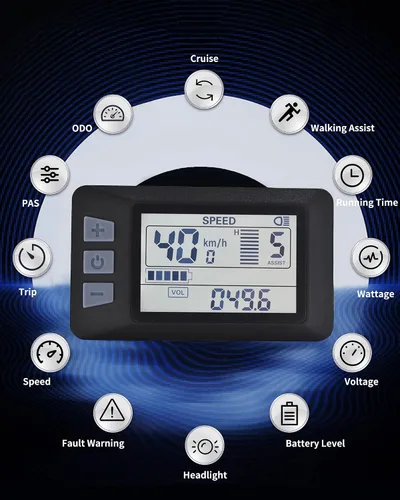 Miniatura 3 de Pantalla Ebike P3H