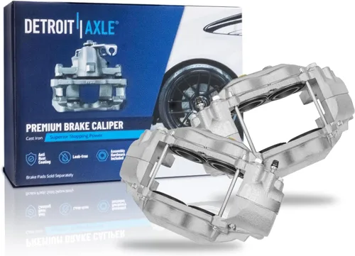 Miniatura 61 de Detroit Axle - Pinza de freno trasera izquierda para Chevrolet Equinox Captiva Sport GMC Terrain Saturn Vue Pontiac Torrent Pinza de freno lateral