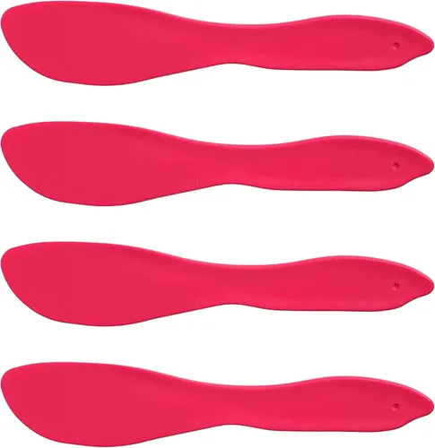 Miniatura 9 de Linden Sweden Juego de 2 esparcidores multiusos, gris carbón, cuchillo versátil para mantequilla para queso suave, mantequilla de maní, glaseado