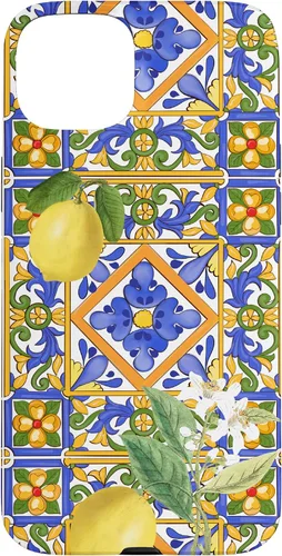Miniatura 9 de Sicilian,Italian,Summer,Tiles,Citrus,Mosaic,Majolica Art Case for iPhone 17