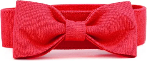 Miniatura 36 de Collar de esmoquin con moño para perro Segarty - Corbatín negro con corbata de cuello ajustable y hecha a mano en blanco para gatos y perros machos