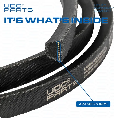 Miniatura 7 de UDC Parts Cinturón para soplador de nieve 47846 / cuerda de aramida / 114.00 pulgadas/para Craftsman 48624837 48624838 quitanieves