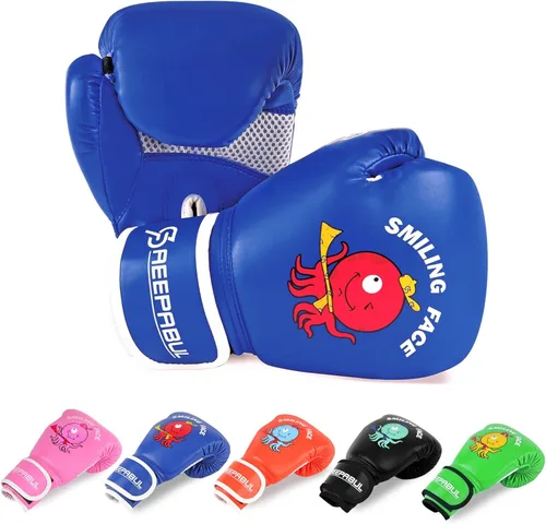 Guantes de boxeo mejorados para niños y niñas de 3 a 8 años, guantes de boxeo para entrenamiento de niños, guantes de boxeo para niños, para saco de