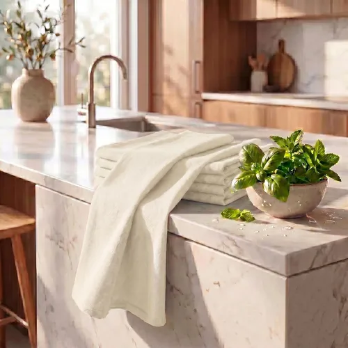 Miniatura 190 de Urban Villa Toallas de cocina 100% algodón para cocina (juego de 6) 20"x30" toallas de cocina altamente absorbentes, juego de ropa de cocina