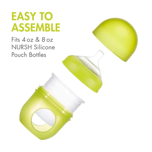 Miniatura 7 de Boon Nursh - Tetinas de silicona para biberones, pezones de biberón para biberones Boon Nursh, suministros de alimentación para biberones, pezones