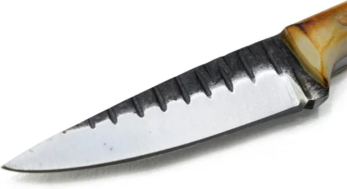 Miniatura 5 de Cuchillo de despellejado Titan International Knives TC-30 de acero Carbono 1080 Cuchillo de utilidad hecho a mano EDC Hoja fija
