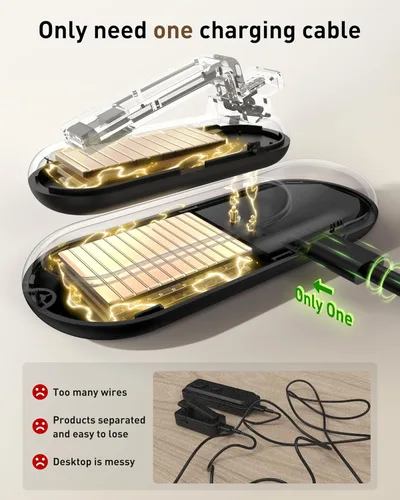 Miniatura 5 de Maxonar Magsnap - Rotulador de páginas remoto para Kindle Paperwhite/Oasis y Kobo, nunca pierde piezas, batería de 100 horas, conexión RF, 2 en 1