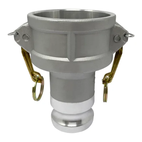 Gloxco Tipo de aluminio DA leva y ranura de manguera de montaje, reductor, 3 "Camlock hembra x 2" Camlock macho (CAM-3020-DA-AL)