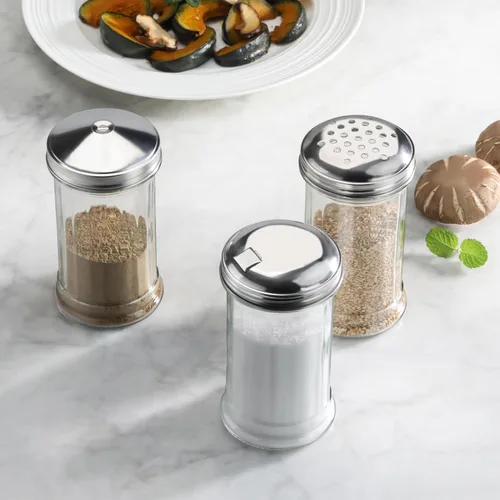 Miniatura 8 de New Star Foodservice Top Sugar Vertedor de 12 onzas, juego de 12 (solapa lateral)