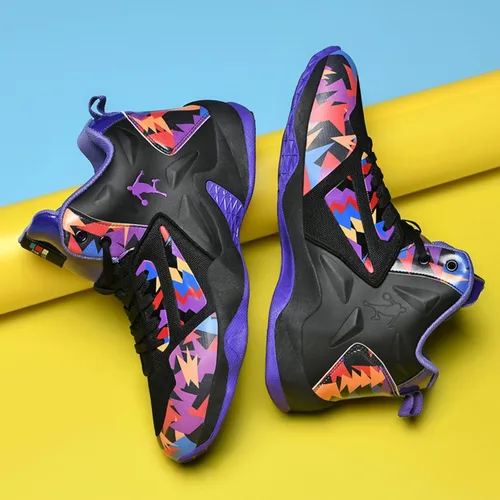 Miniatura 2 de Ucilxi Nuevos zapatos de baloncesto de moda tejida voladora