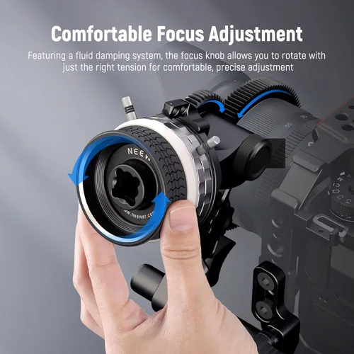 Miniatura 4 de NEEWER Engranaje M0.8-65T para seguimiento de enfoque, estándar 0.8 MOD y 65 dientes compatible con SmallRig Follow Focus y NEEWER Mini Follow