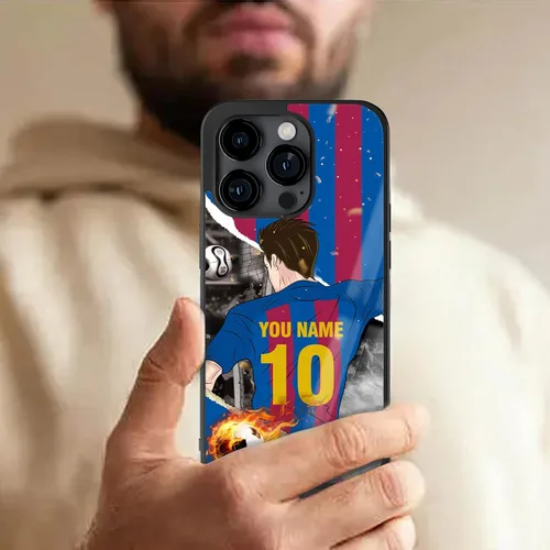 Miniatura 5 de Fundas personalizadas para teléfono con nombre y número, Jersey VS Flag diseño para iPhone 6 7 8 11 12 13 14 15 16 17 Pro Max Plus Mini Xr XSE