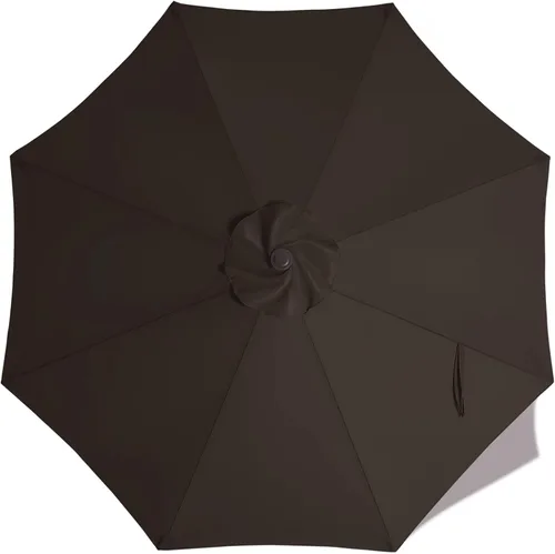 Miniatura 20 de ABCCANOPY - Sombrilla de repuesto para exteriores de 9 pies, apta para patio, con 8 varillas, color caqui