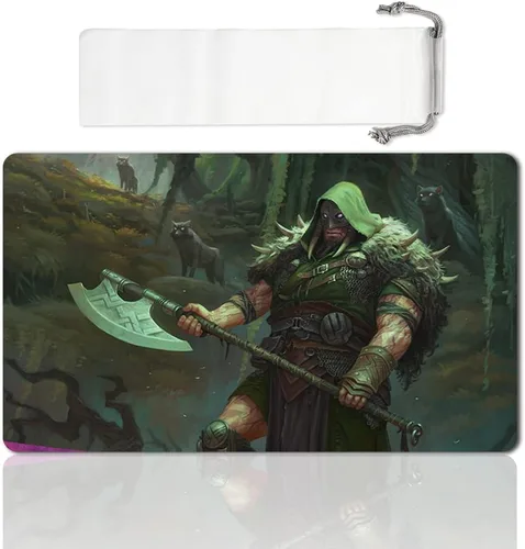 Miniatura 21 de Juego de Mesa MTG Alfombrilla de Juego Tamaño 60X35 cm CCG Compatible para MTG CCG RPG Juego de Cartas Coleccionables (JACE-The-Mind-Sculptor)