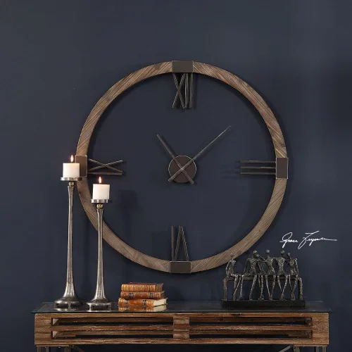 Miniatura 2 de Uttermost Marcelo - Reloj de pared moderno de 39,5 pulgadas