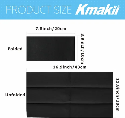 Miniatura 6 de KMAKII Servilletas desechables negras para cena, servilletas de tela como servilletas de papel de lino, toallas de mano de papel para baño, bodas